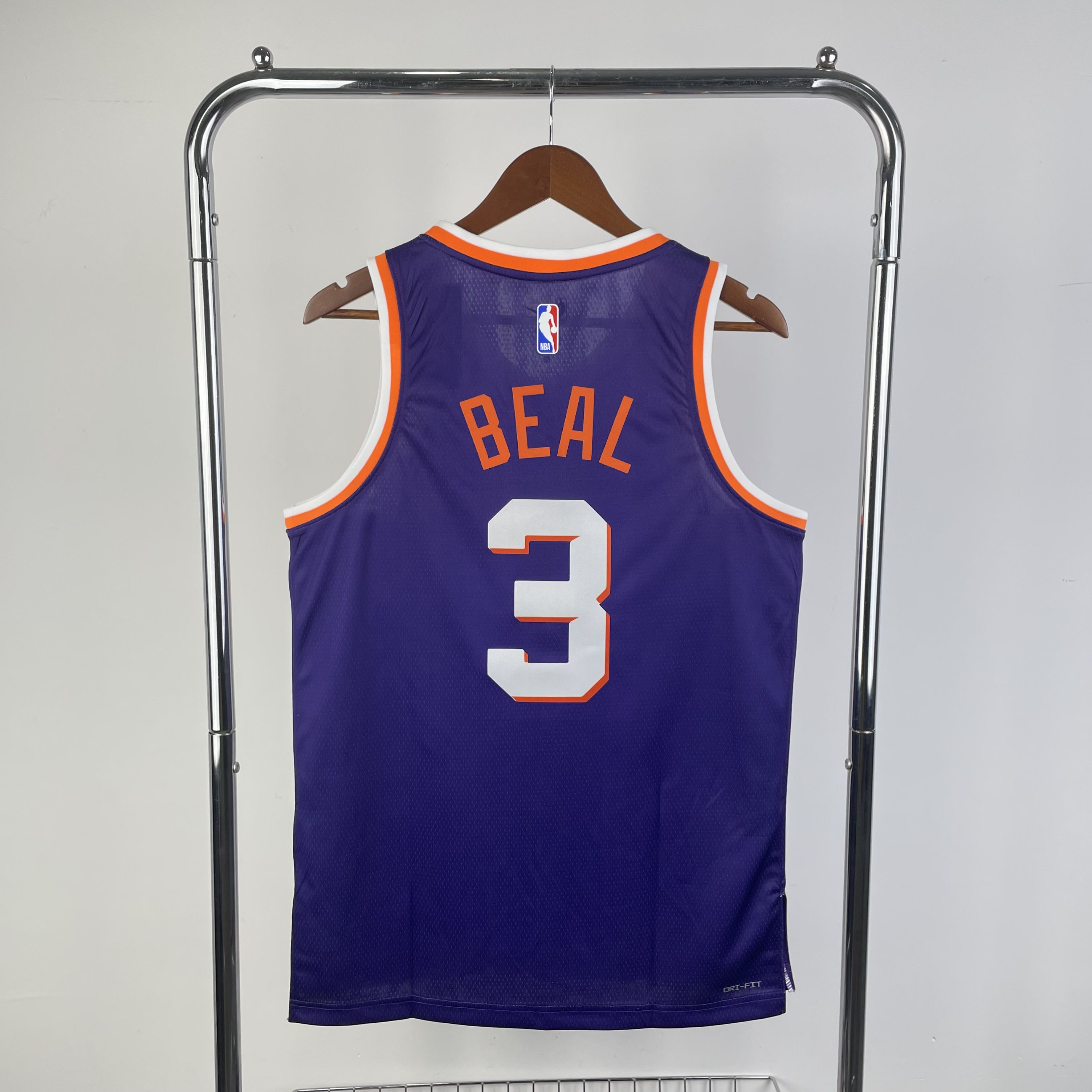 Men Phoenix Suns 3 Beal Purple Season Nike 2024 NBA Jersey